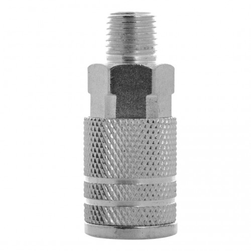 Cople rápido macho ZAMAK de 1 4   6.35mm  NPT 41021
